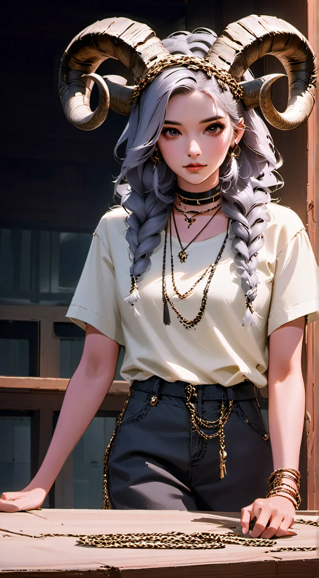 ai character: Fae mistre background