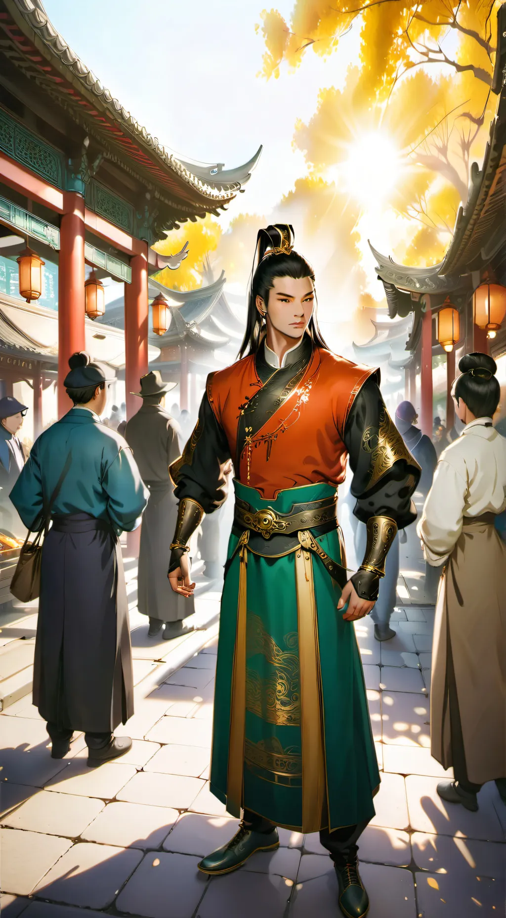 ai character: CH Road trip  background