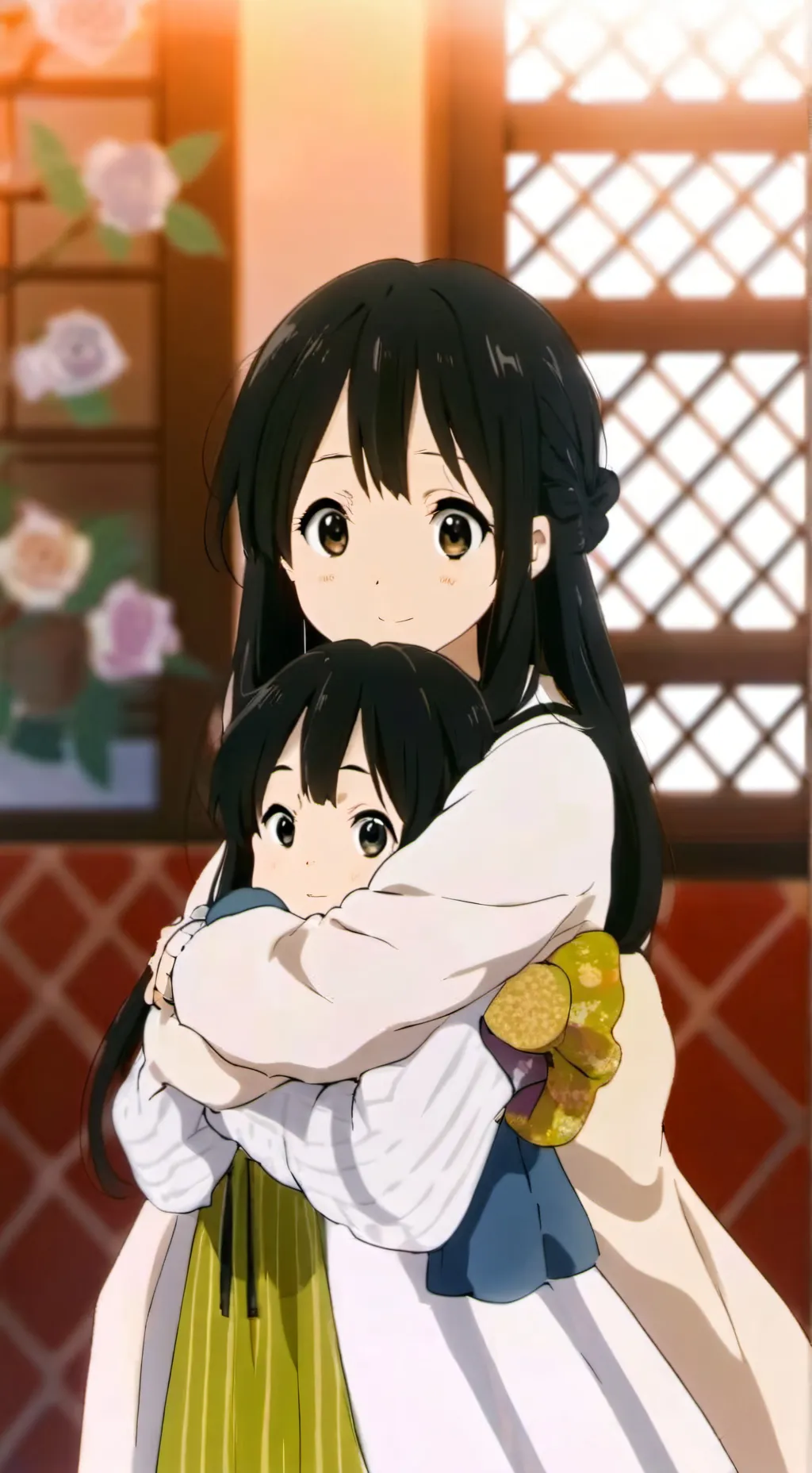 ai character: miku shiriko background