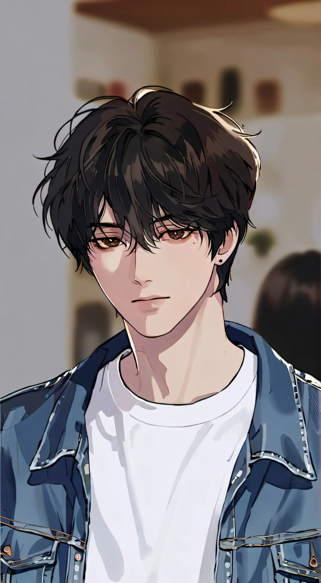 ai character: ex 😢 background