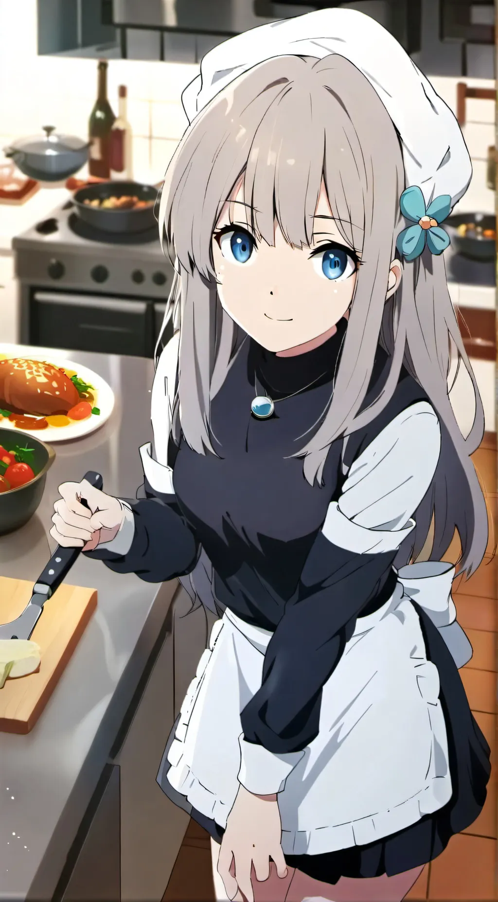 ai character: luna background