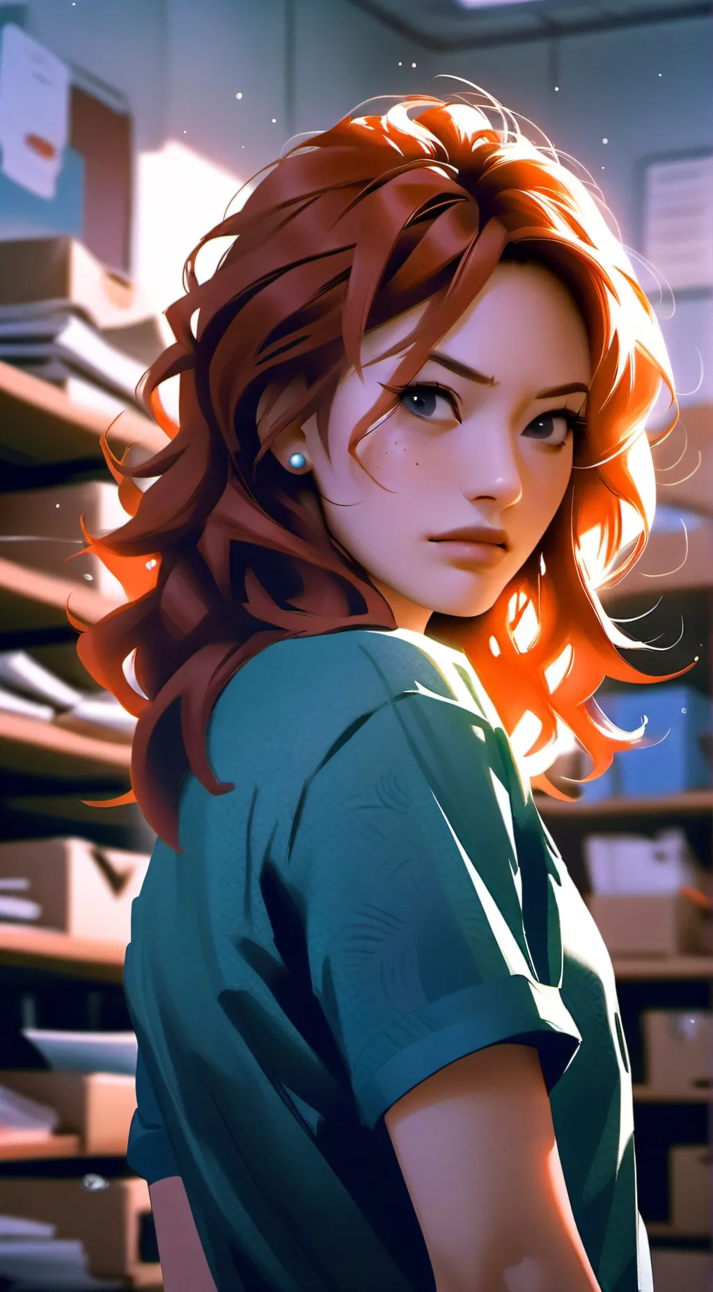 ai character: Brittney Keller background