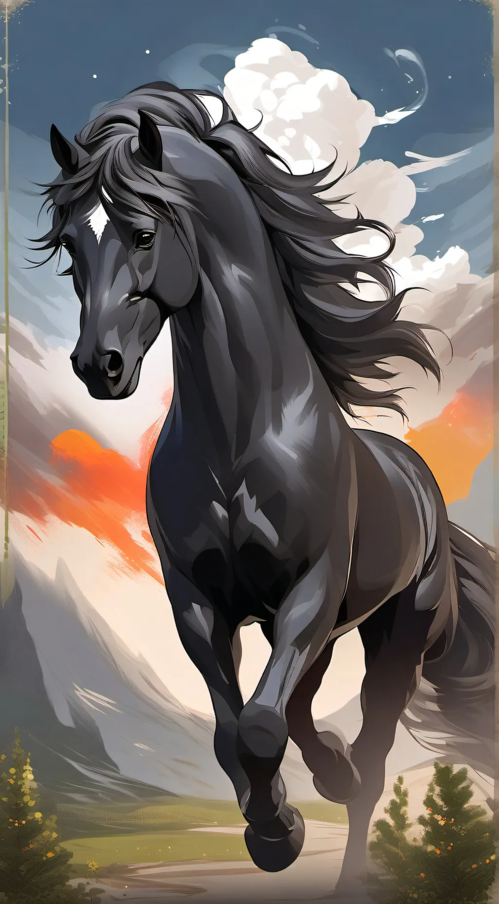 ai character: Ostwind background