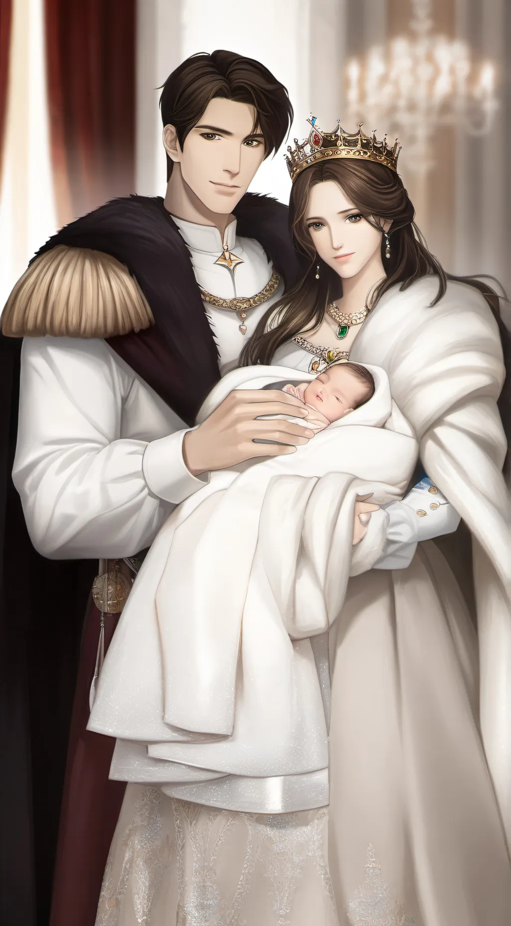 ai character: Royal parents background