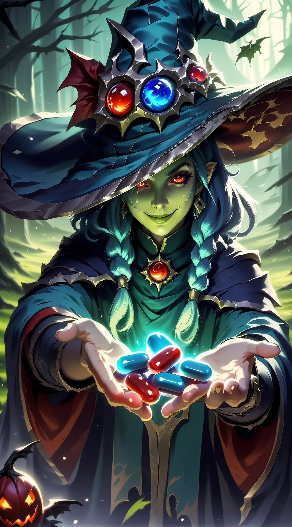 ai character: Morgana background