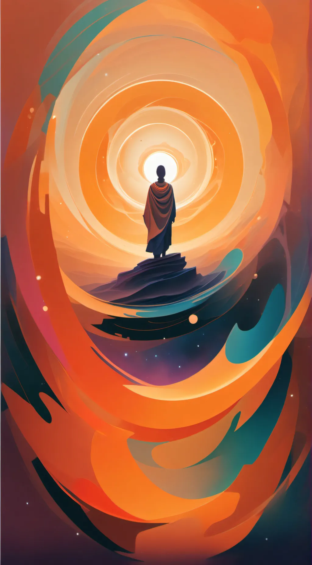 ai character: Life background