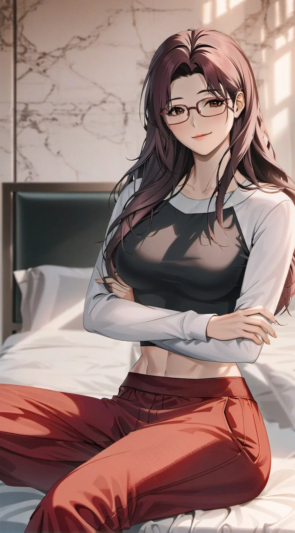 ai character: Ayano Kuma background