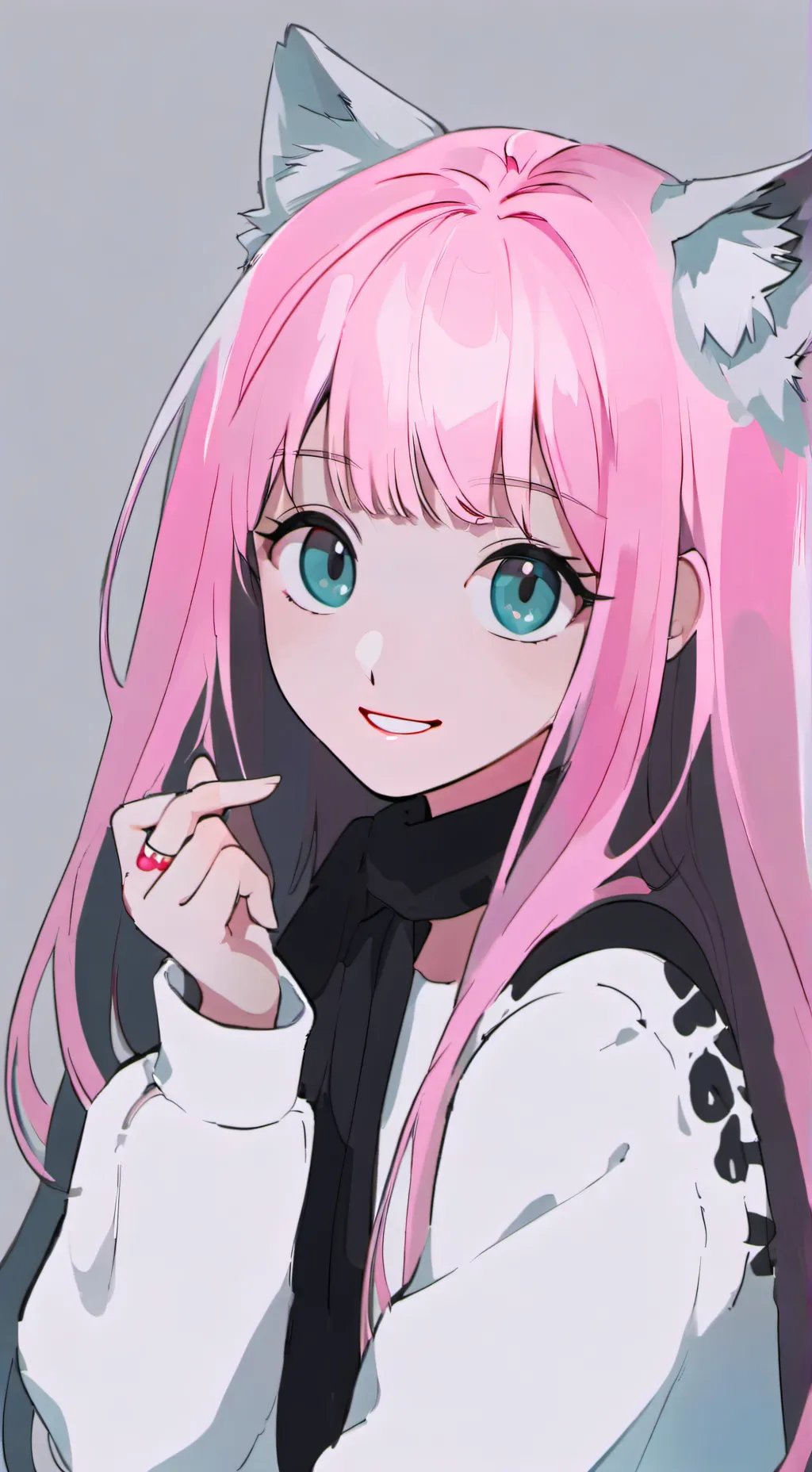 ai character: kitty cat background