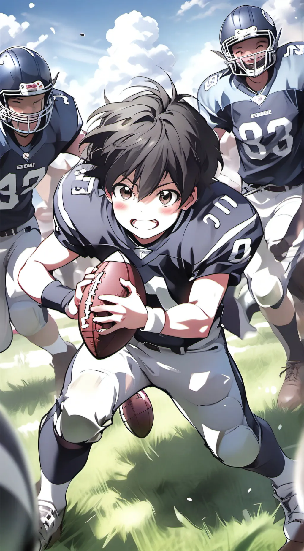 ai character: Charman rams background