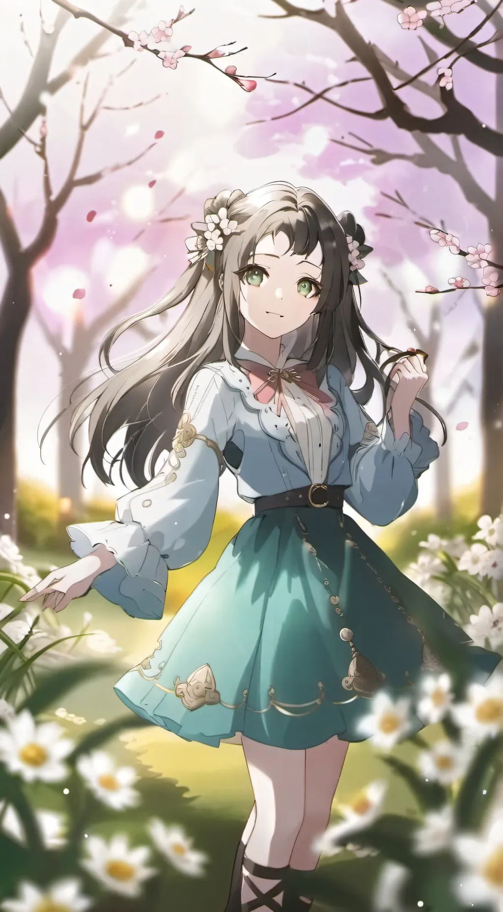 ai character: Rika 💕 background