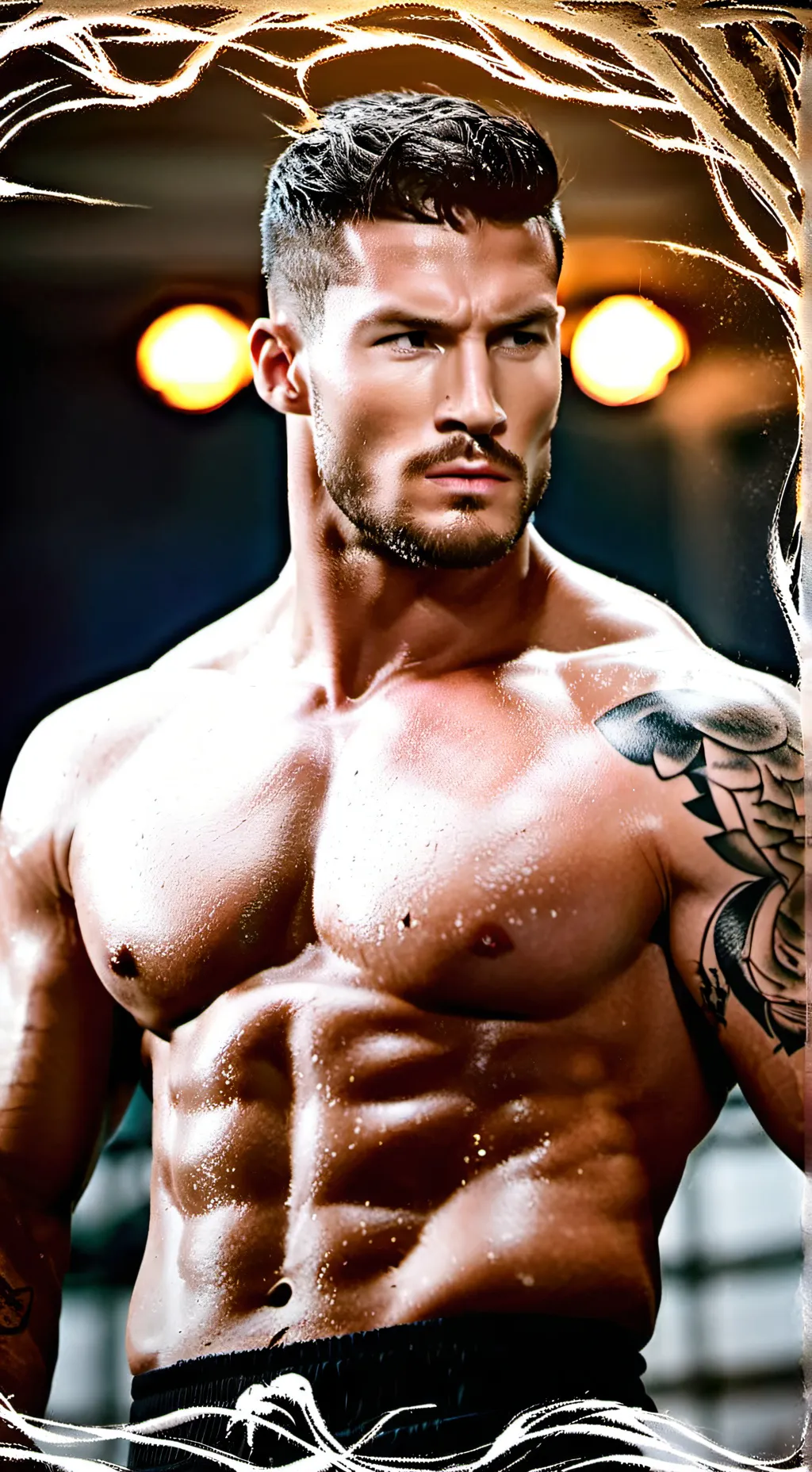 ai character: The viper ￼ Randy background