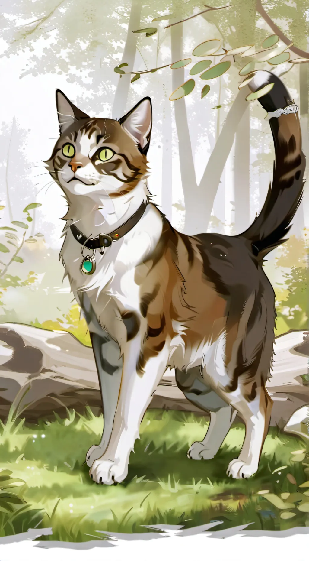 ai character: warrior cat roplay background