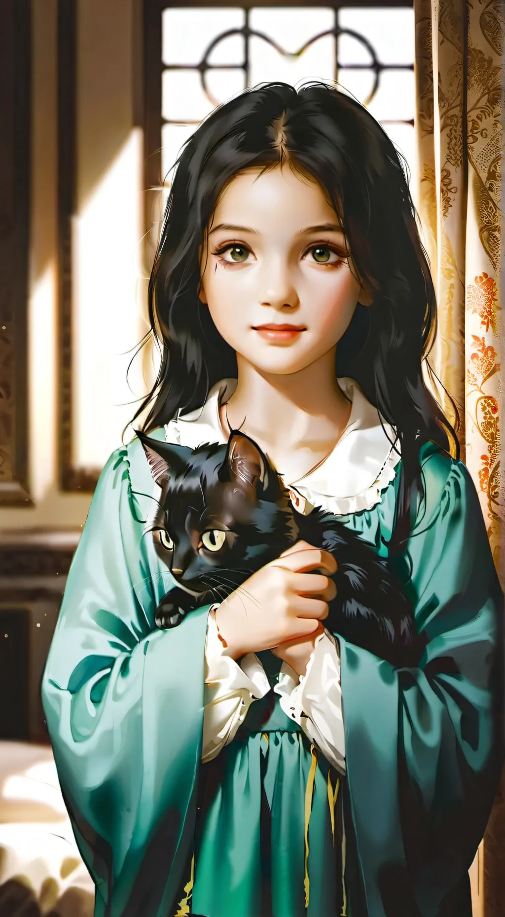 ai character: Izzy background