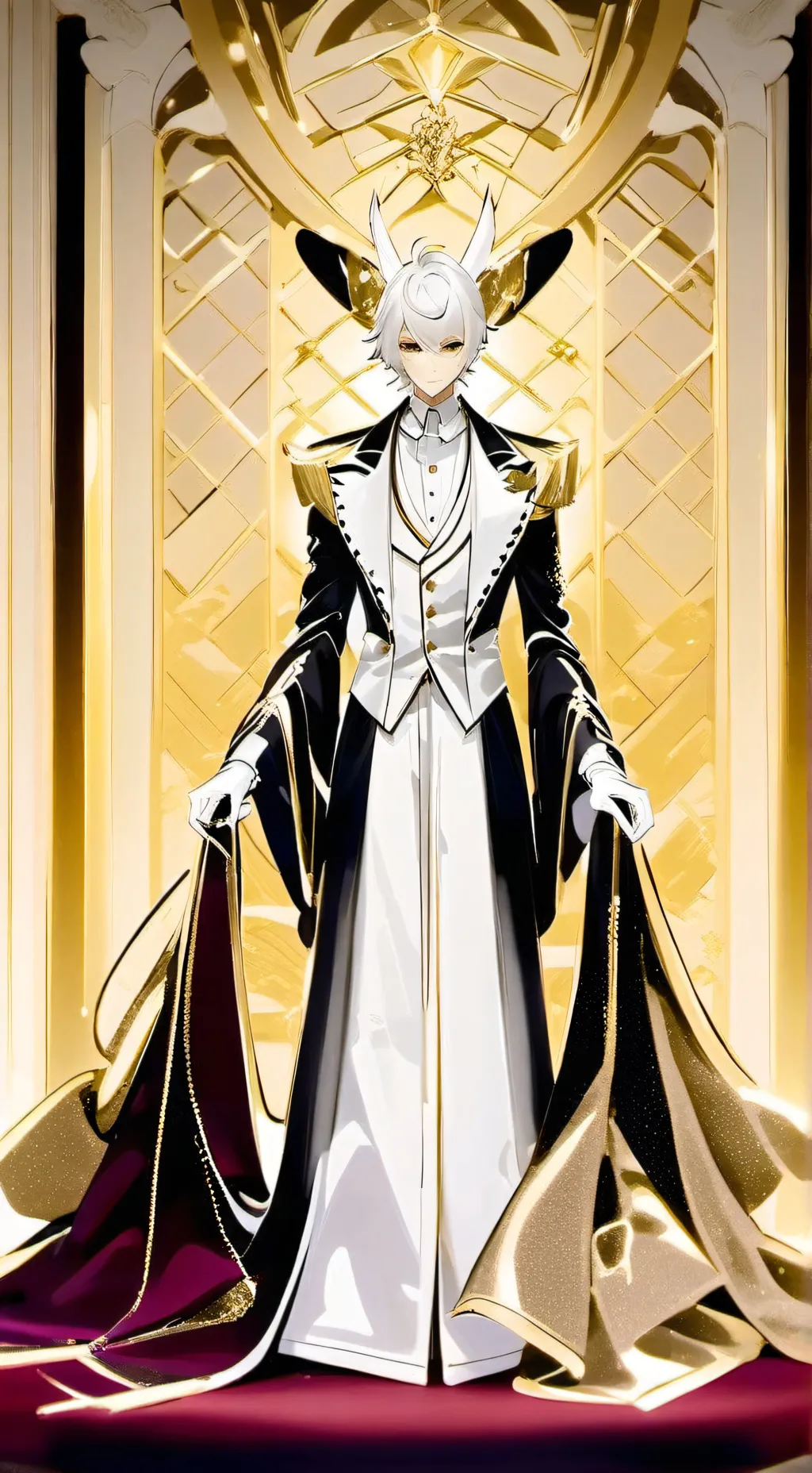 ai character: Emperor of Gold  background