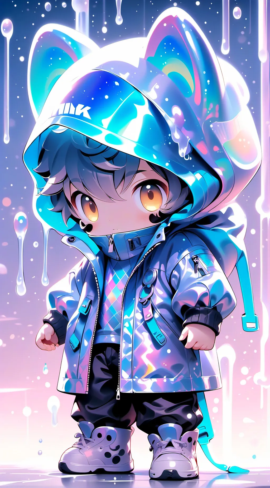 ai character: mha baby background