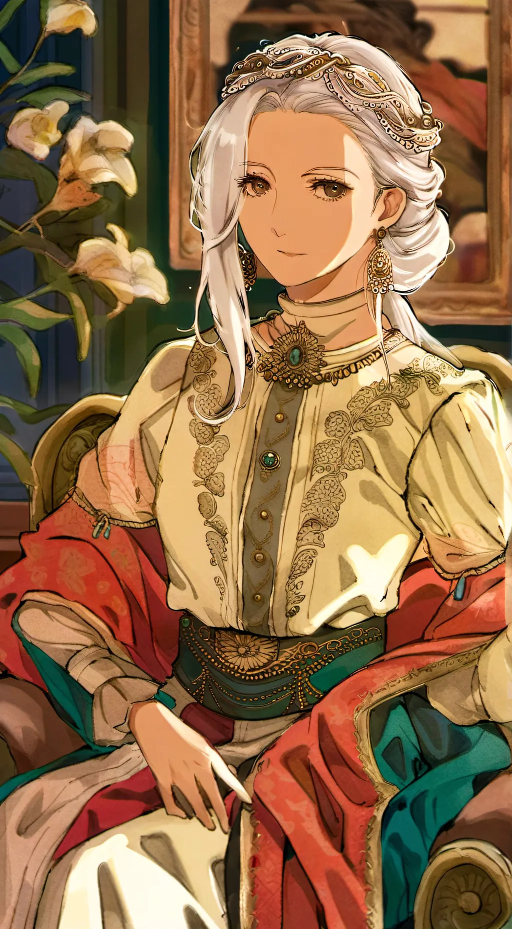 ai character: hashira background