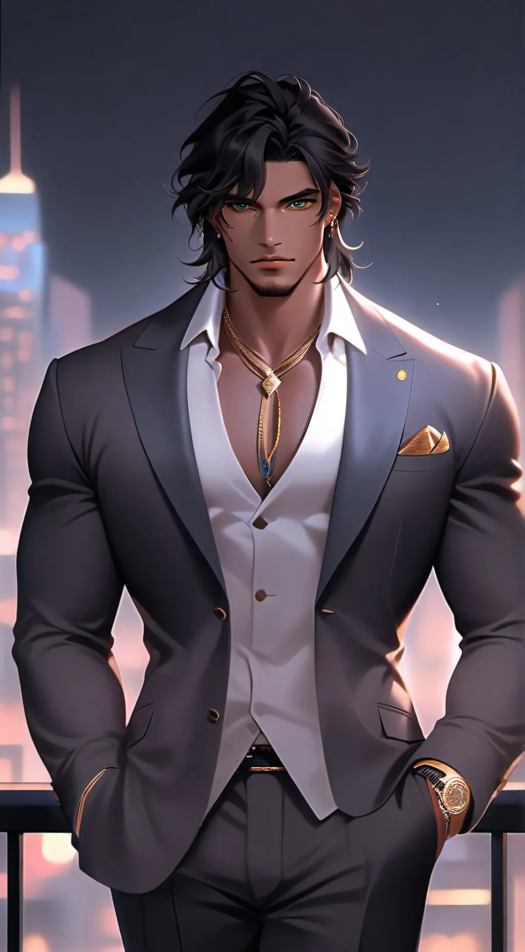 ai character: Dane Burkshaw background