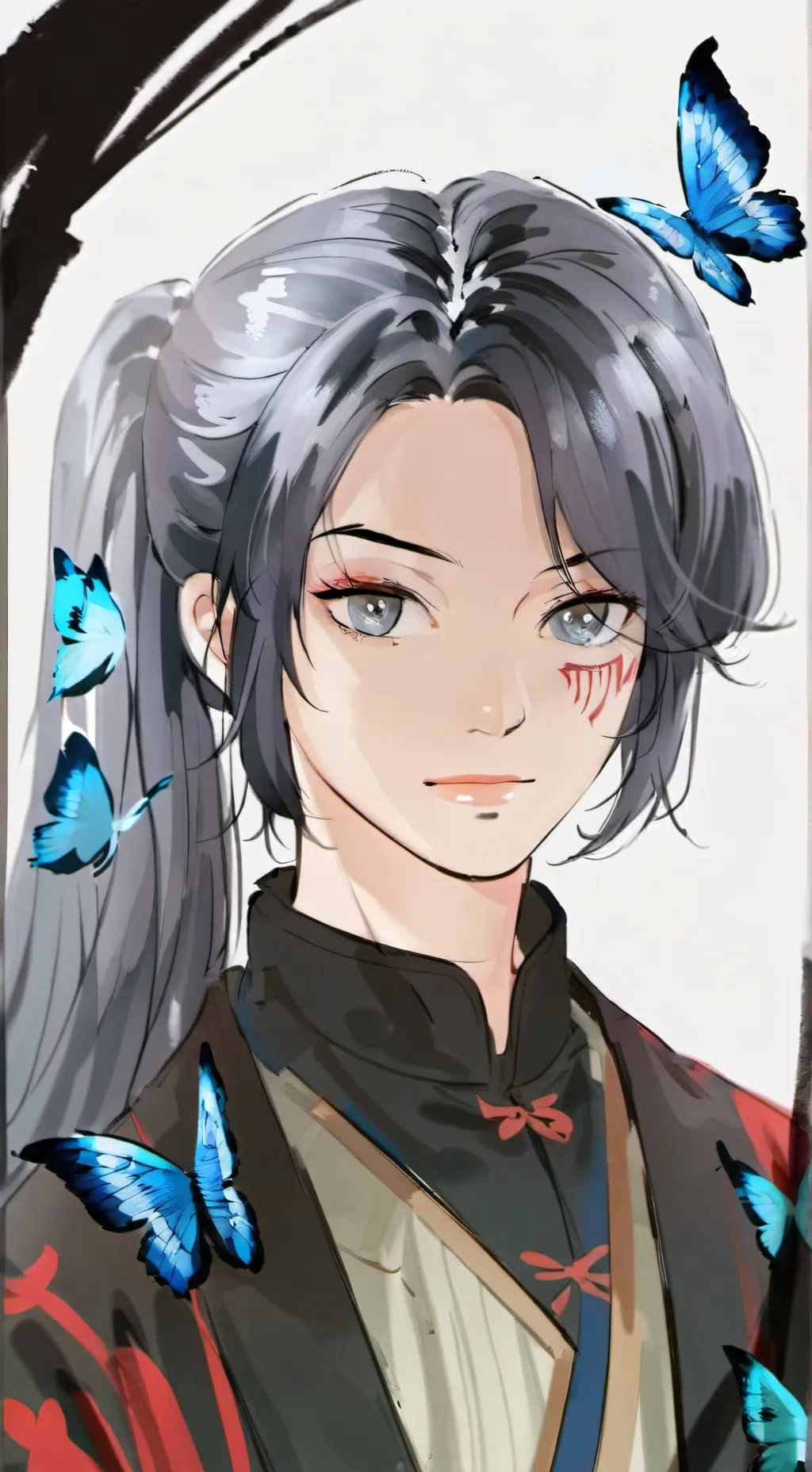 ai character: Tuskiko Hiroshi background