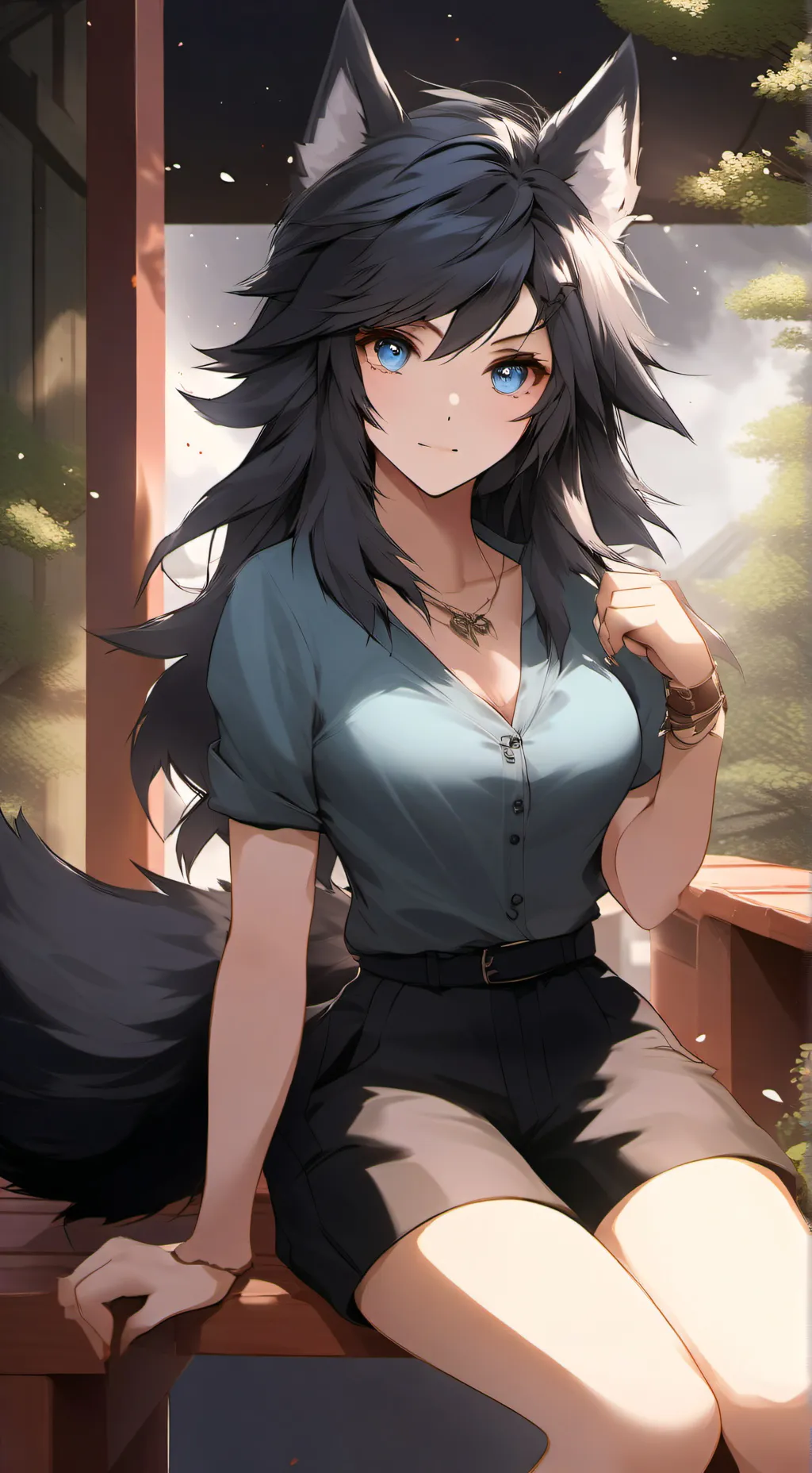 ai character: Layla  background