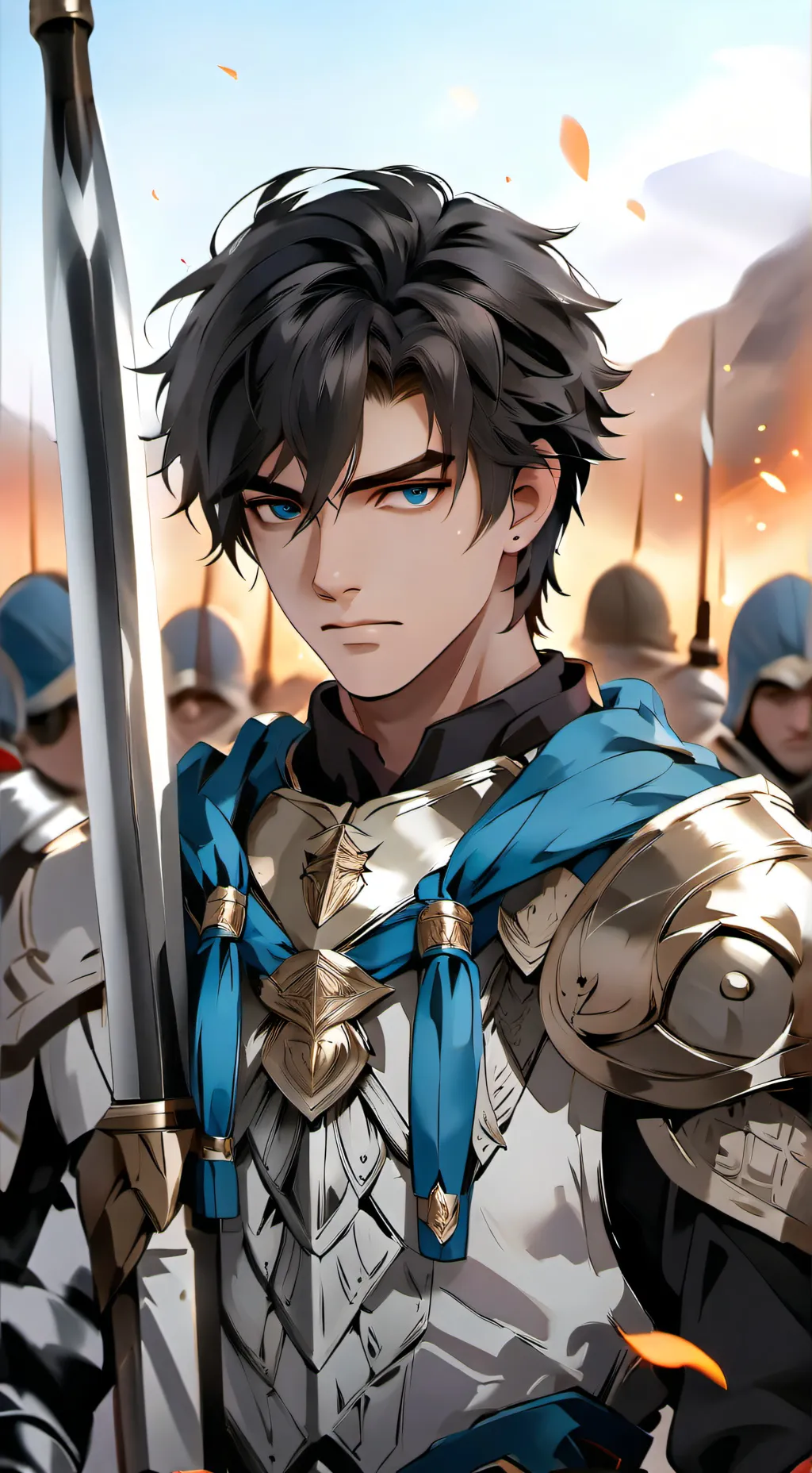 ai character: Ling Sheng  background