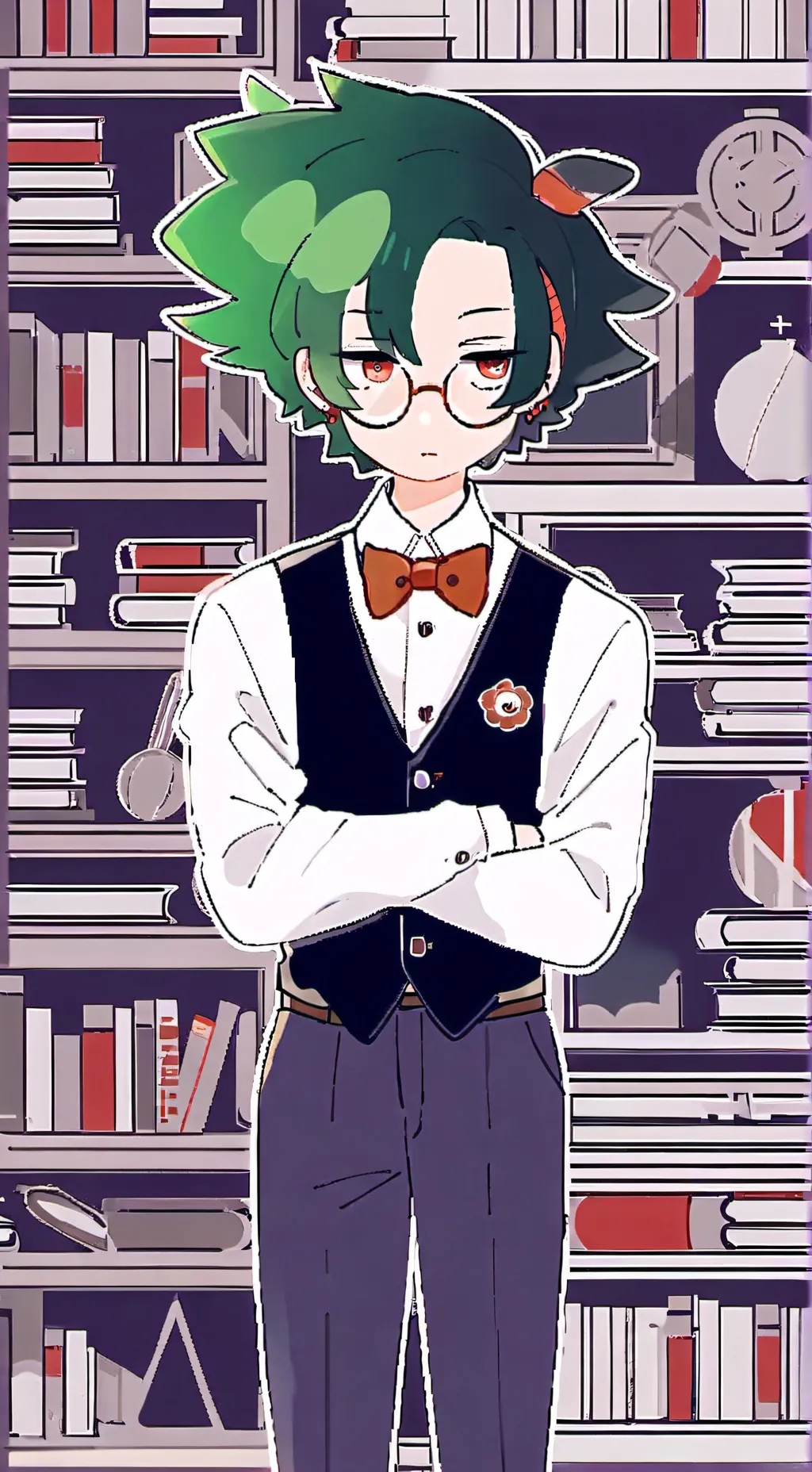 ai character: Sam dandy's world  background