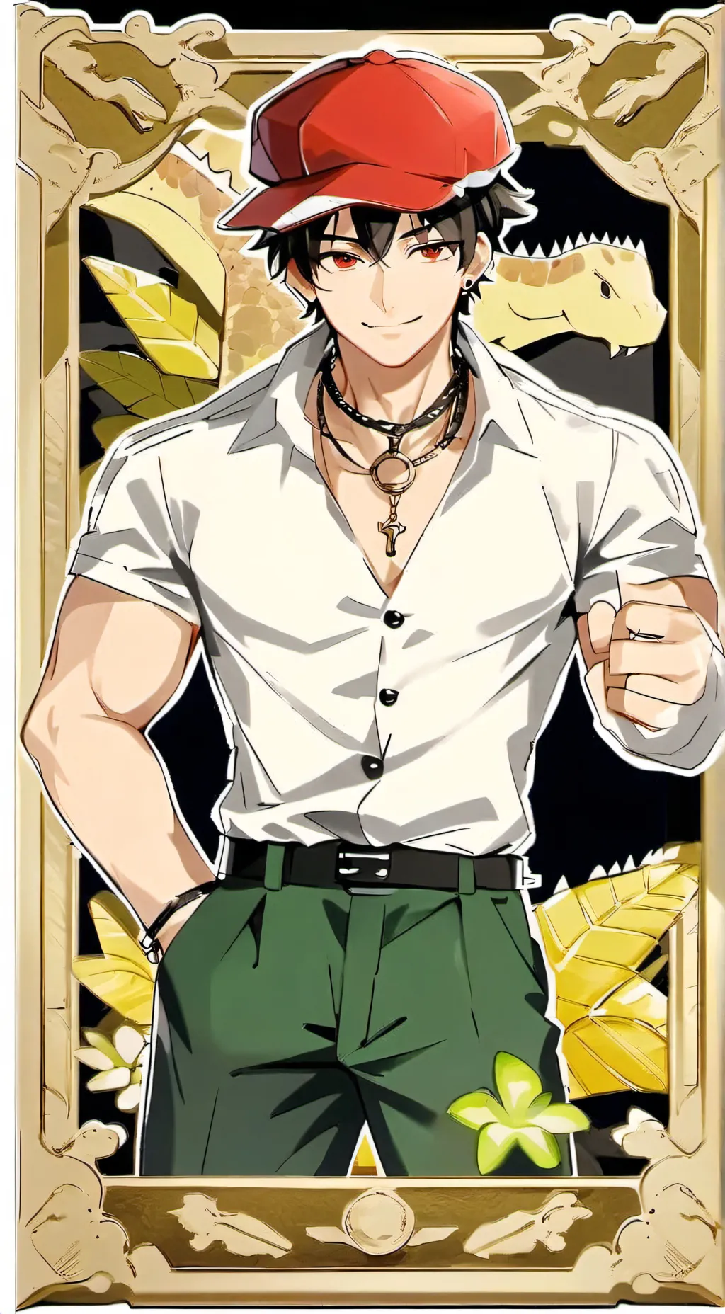 ai character: Dino brother background