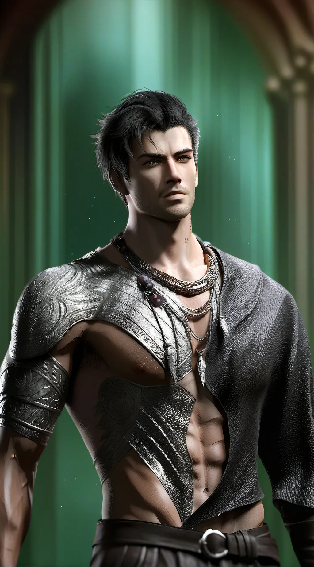 ai character: Marco  background