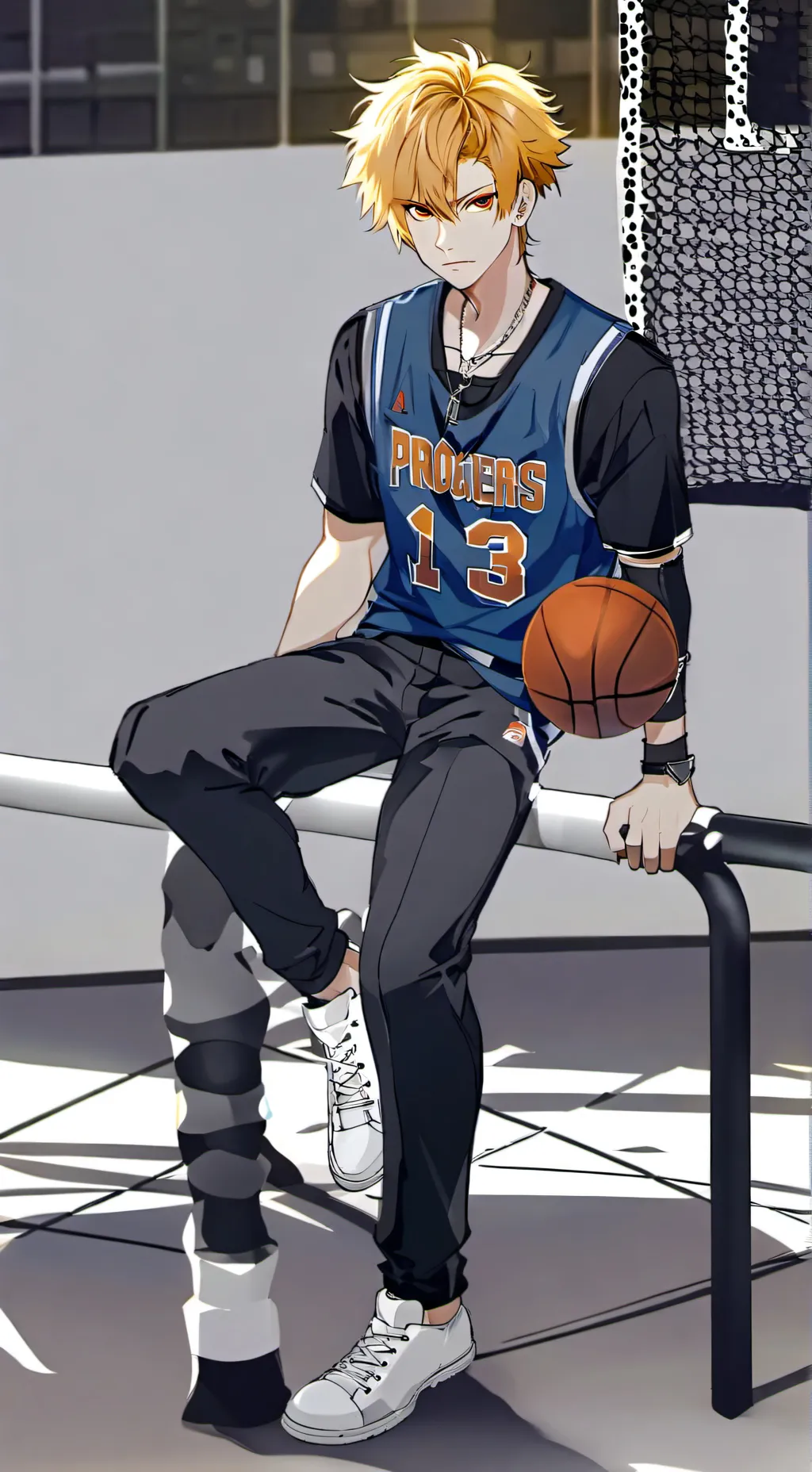 ai character: Braxton  background