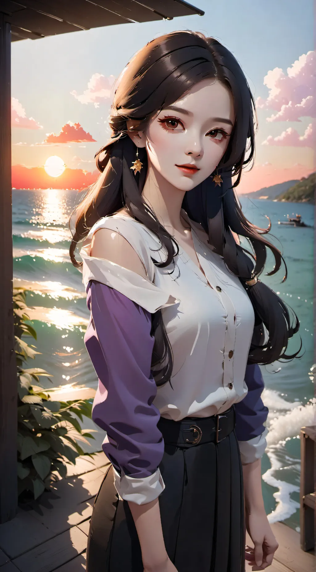 ai character: Mean prank mha background