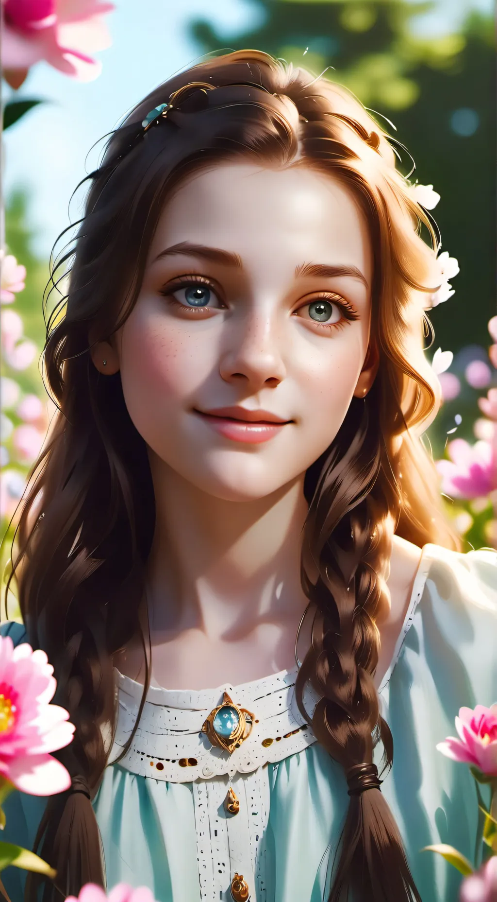 ai character: Sophie  background