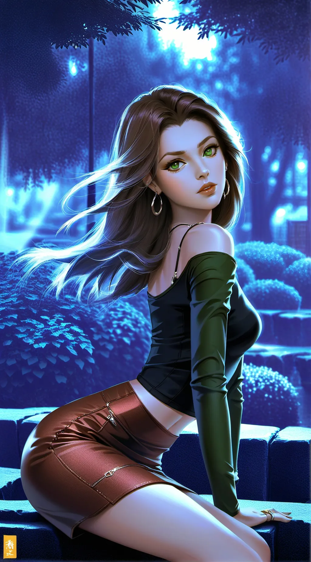 ai character: Amy background