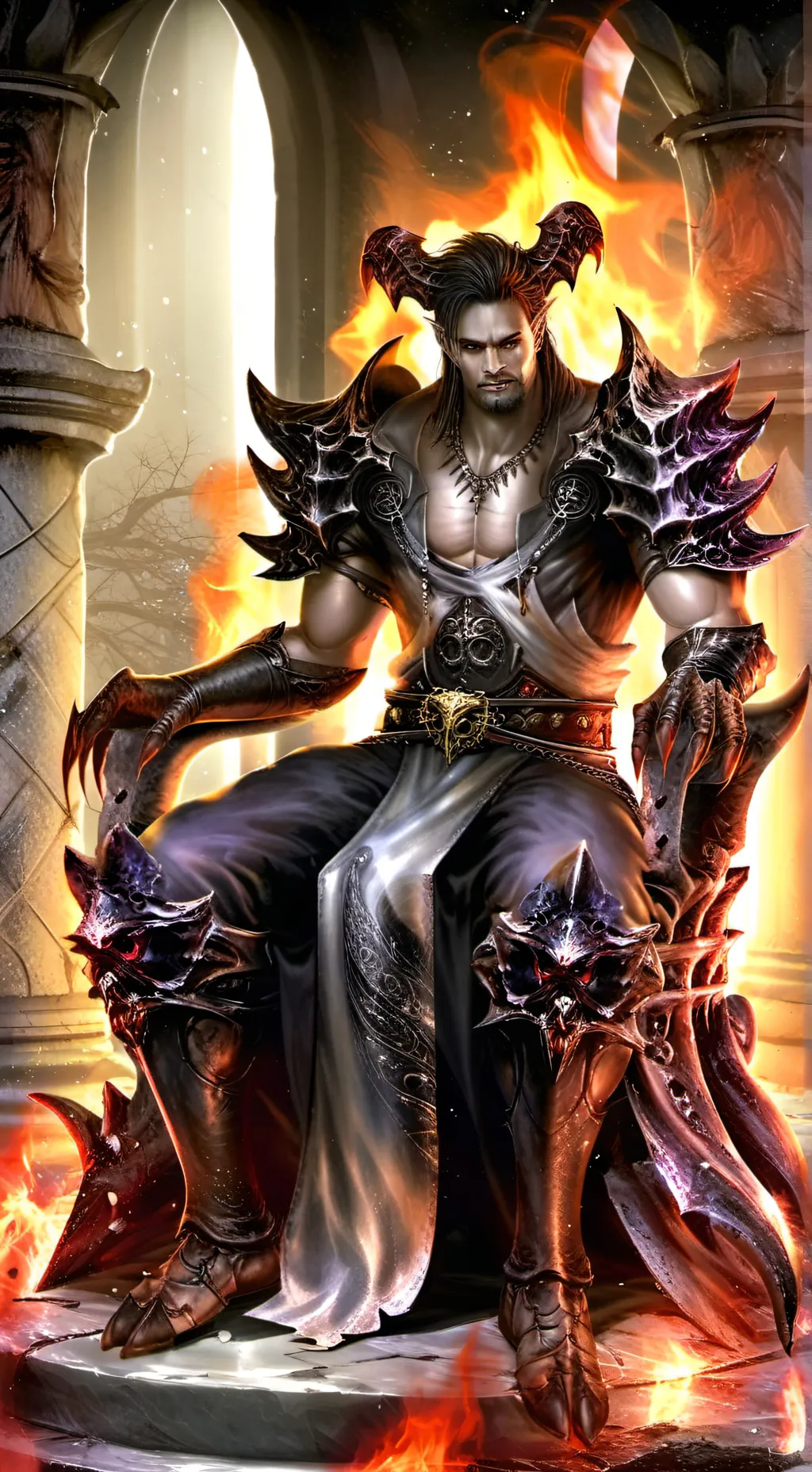 ai character: Raumel  background