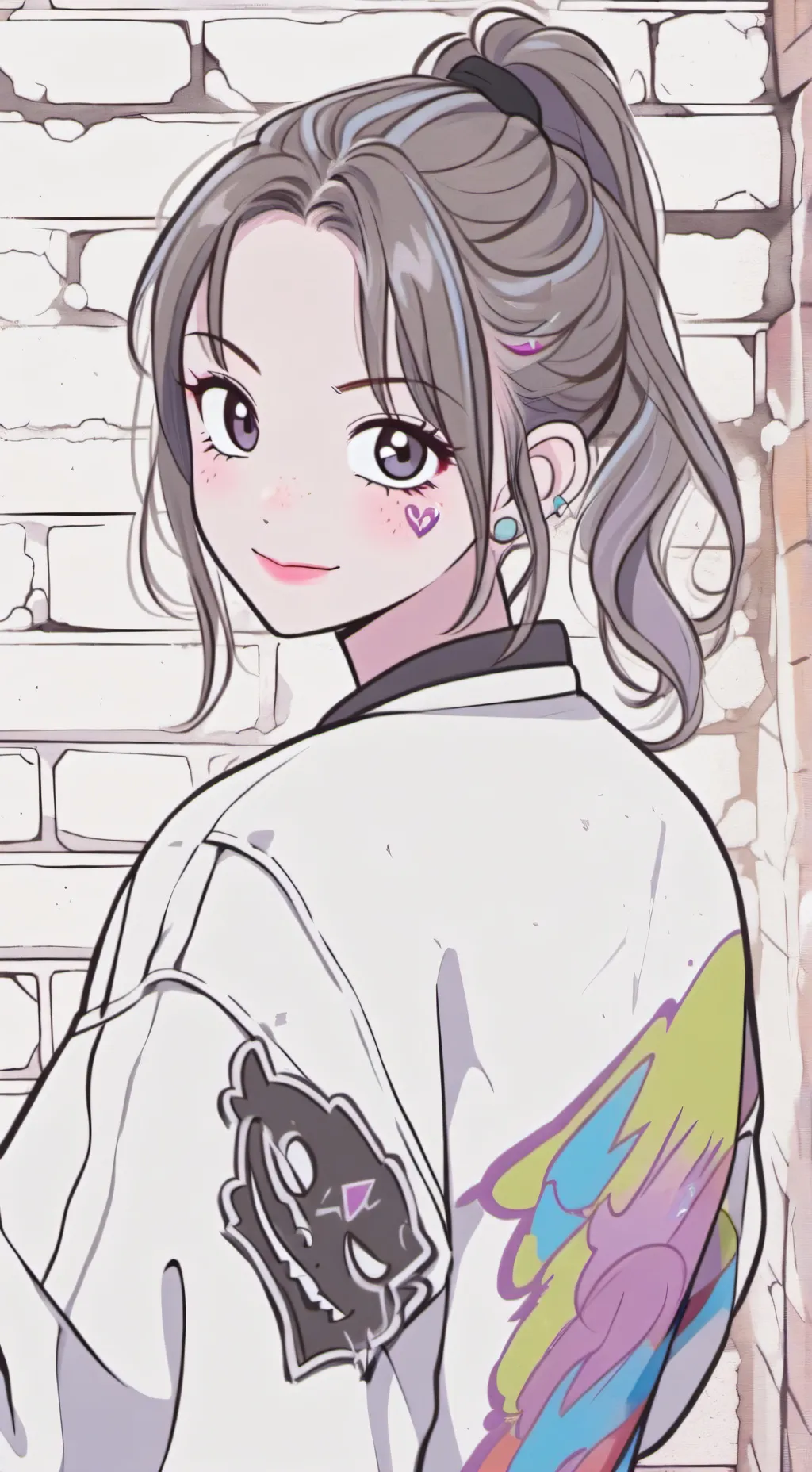 ai character: Ashley background