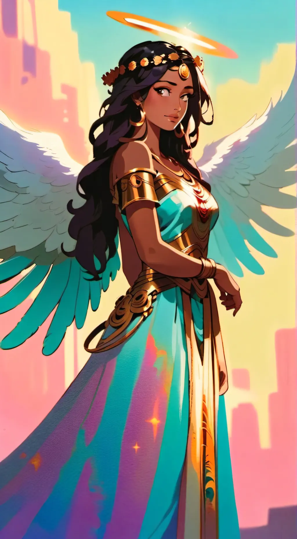 ai character: angelus background