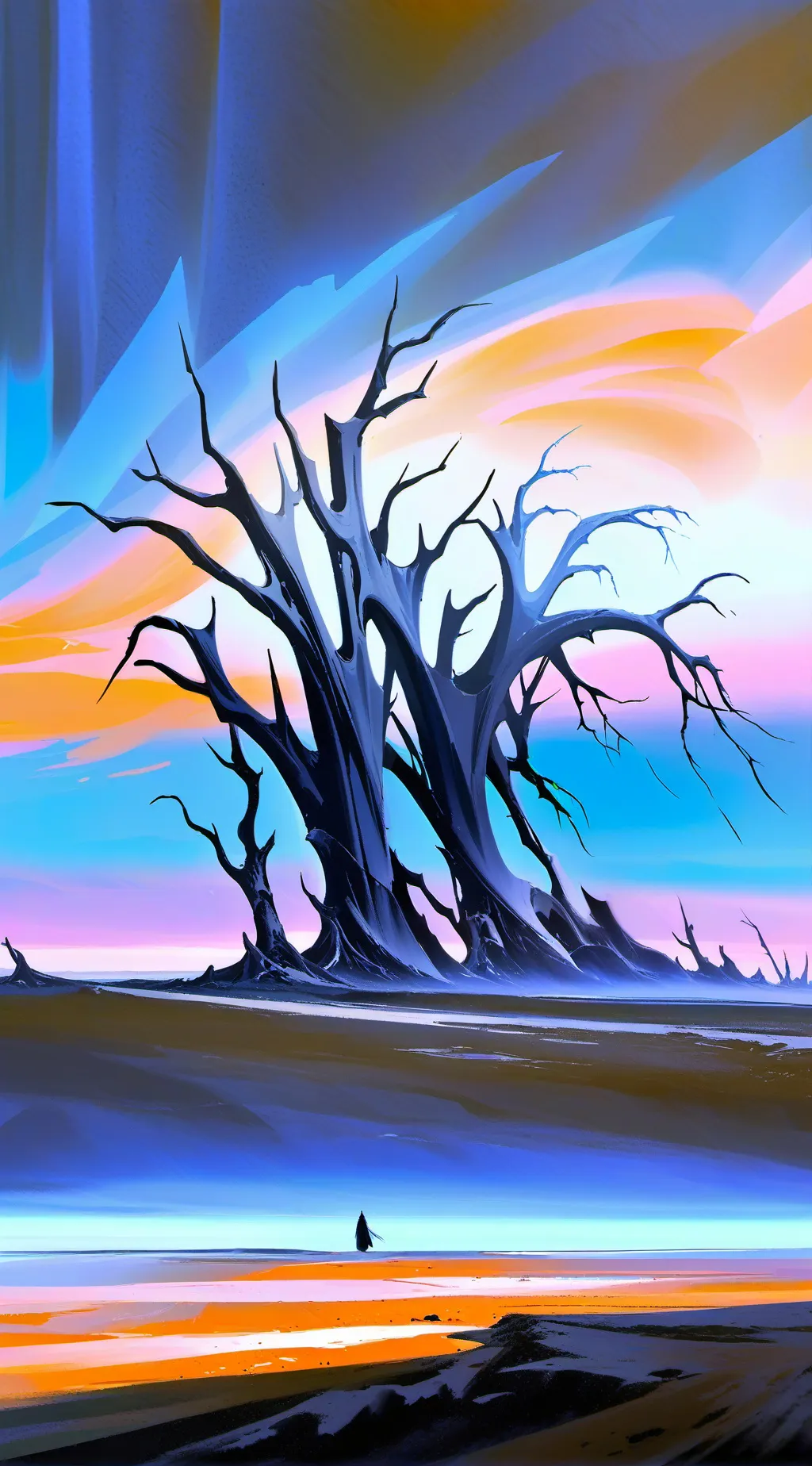 ai character: Azure  background