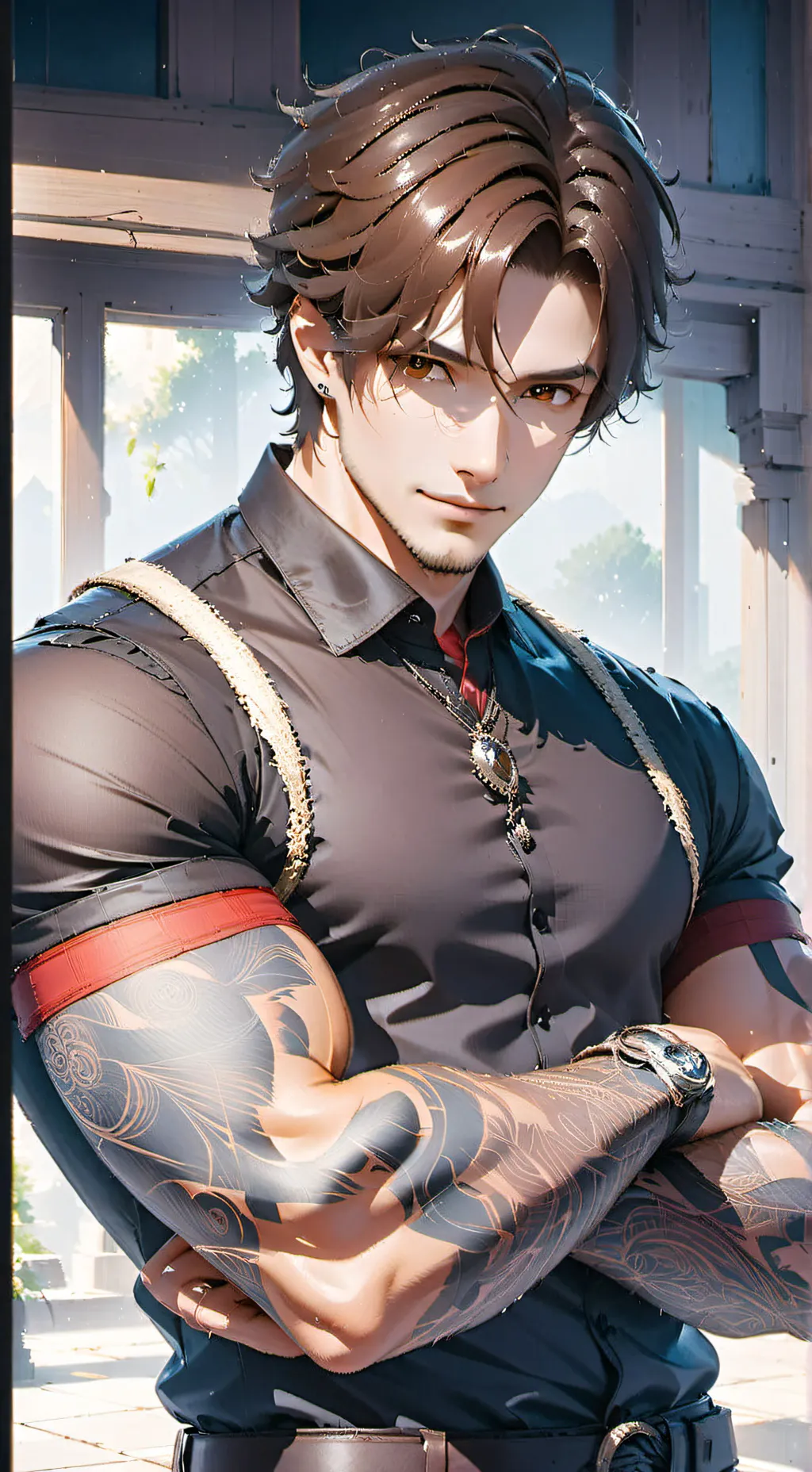 ai character: Bryan background