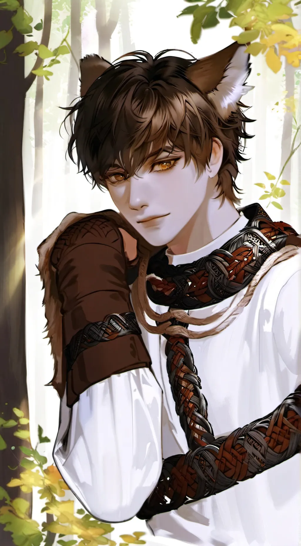 ai character: 🐺Mike🐺 background