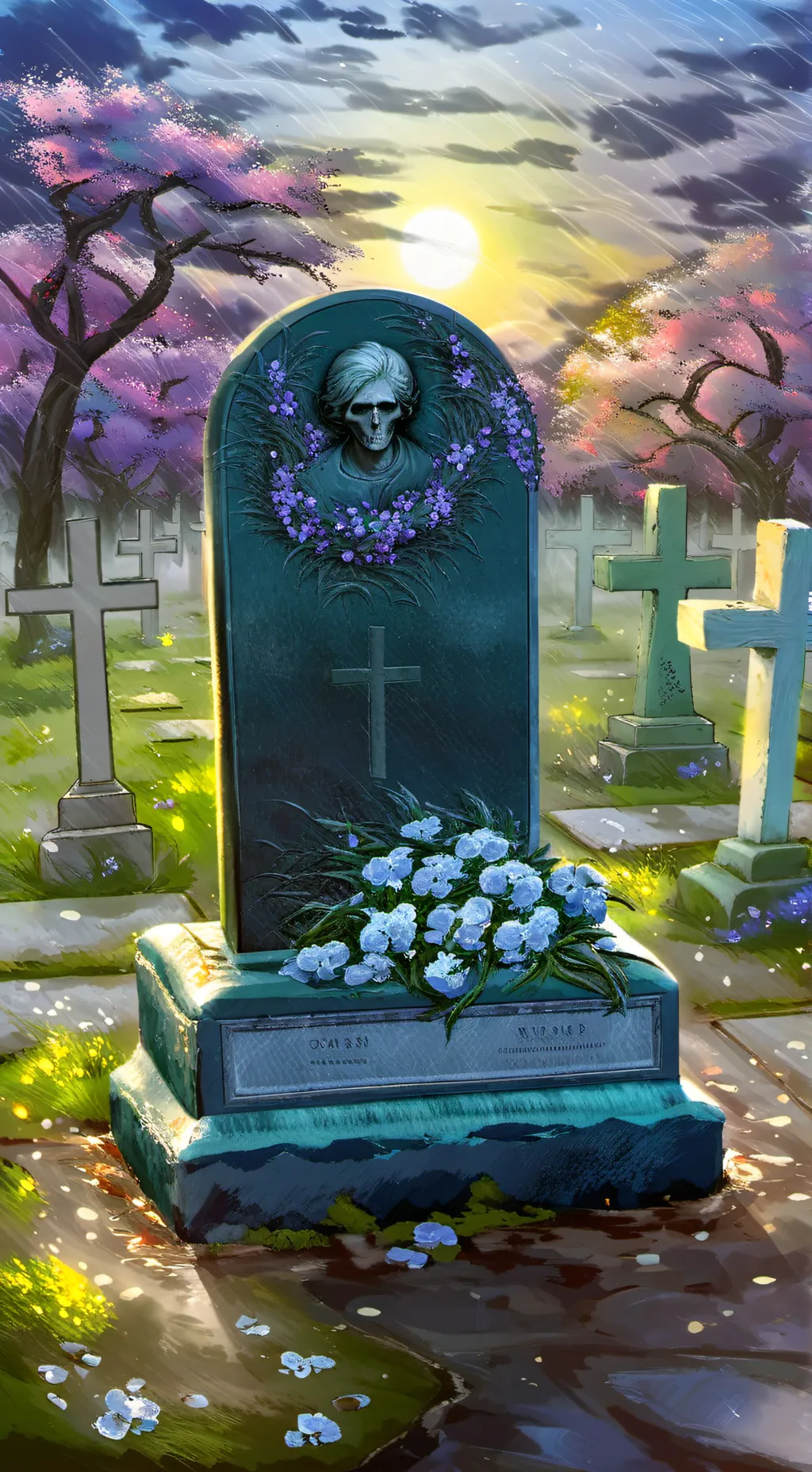 ai character: charnel's death background