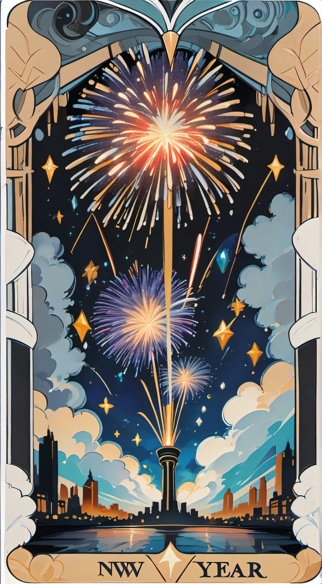 ai character: 2026 background