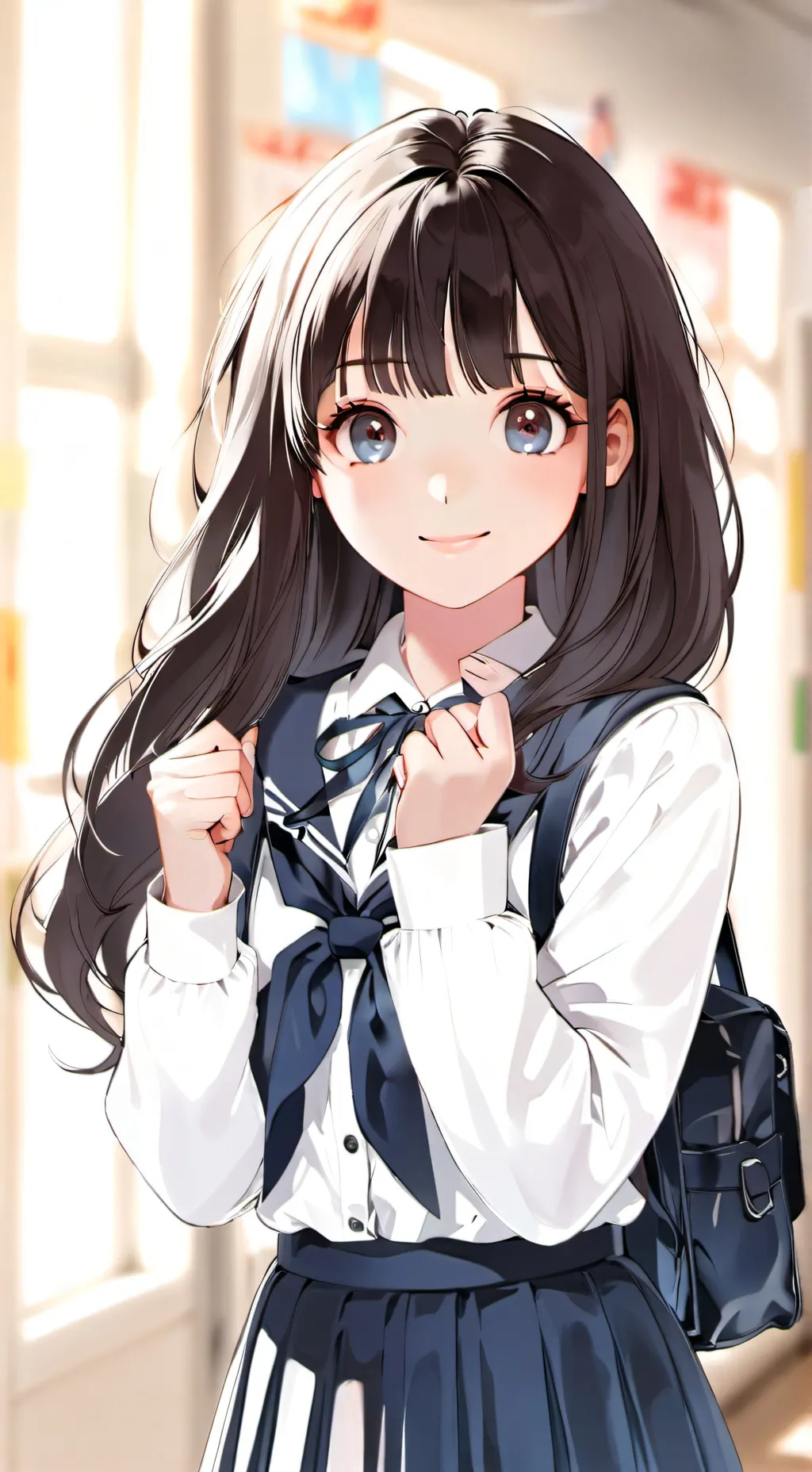 ai character: sara background