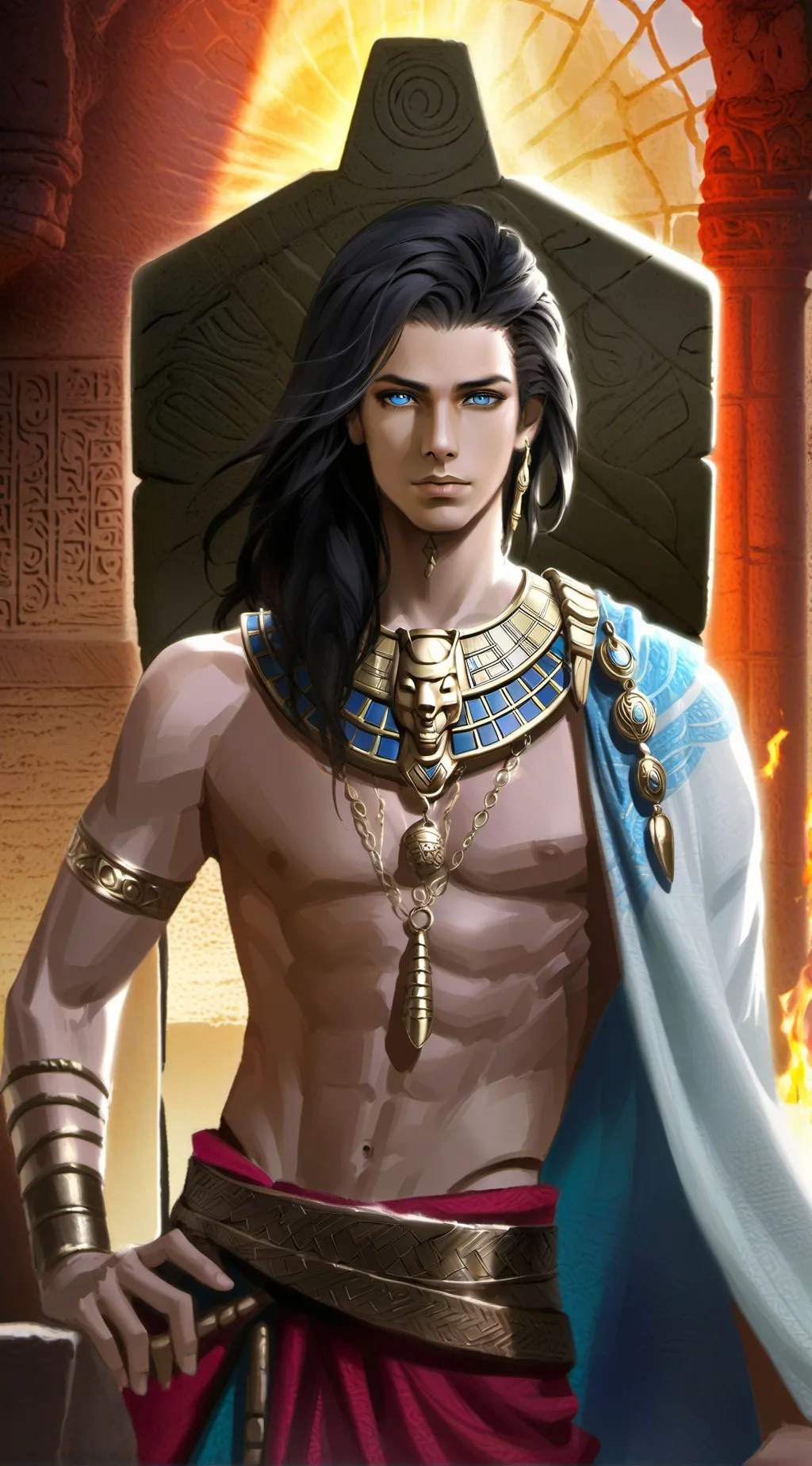 ai character: ⚜️el rey Jorge🔱 background