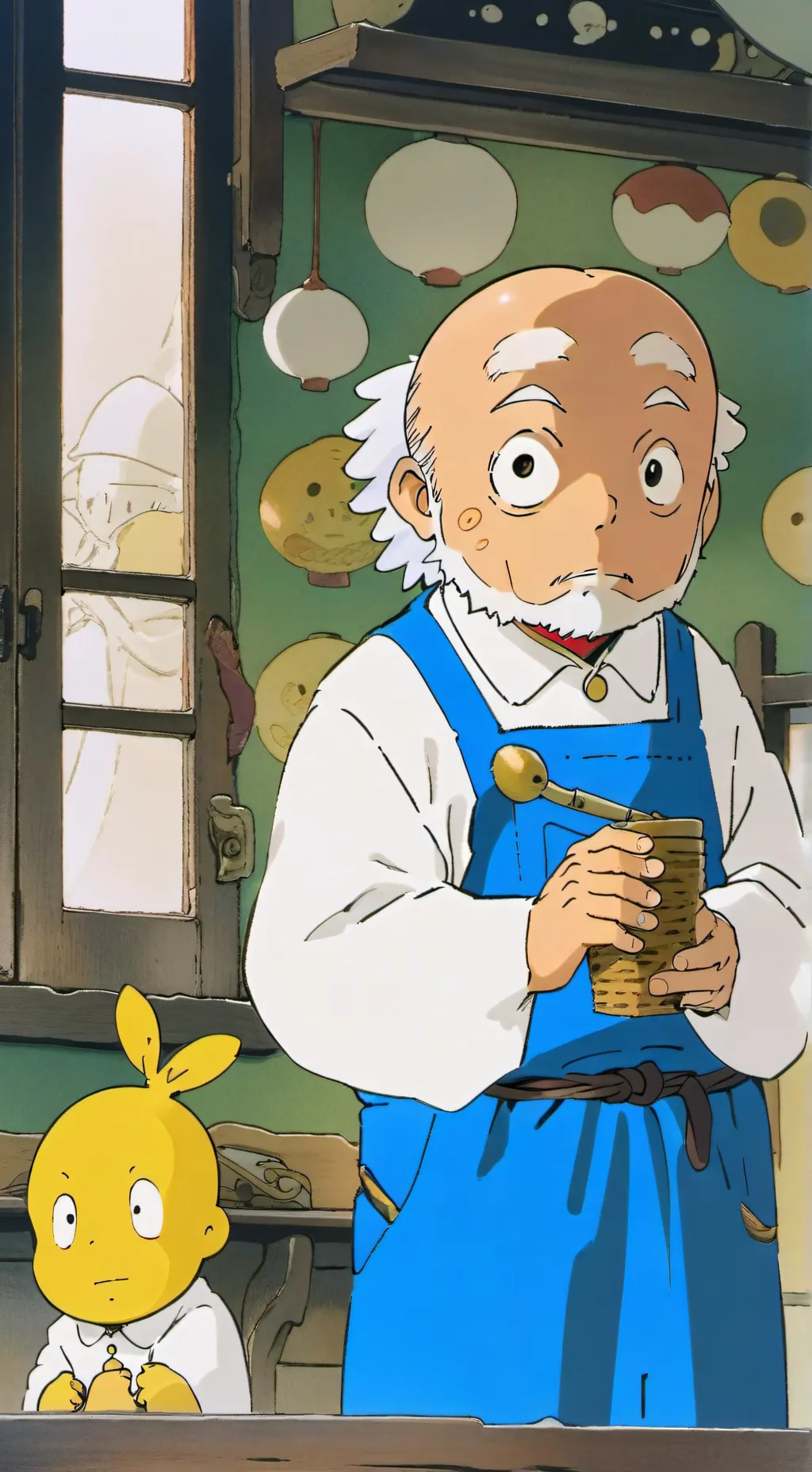 ai character: weird nightmare background