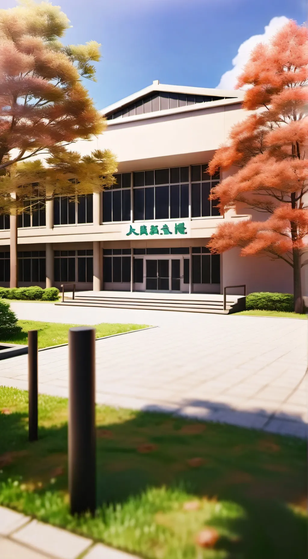 ai character: Mirai High School background