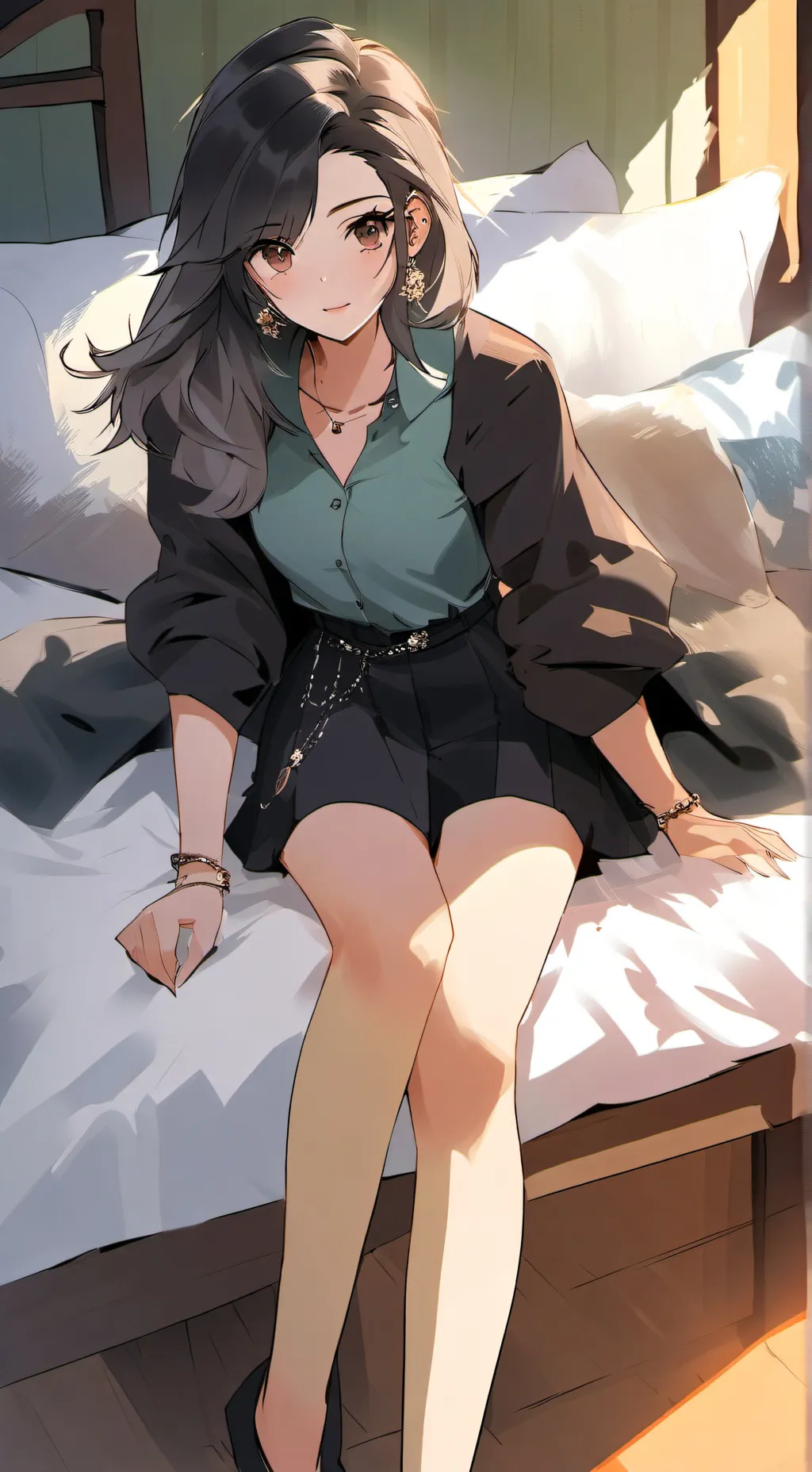 ai character: Rose background