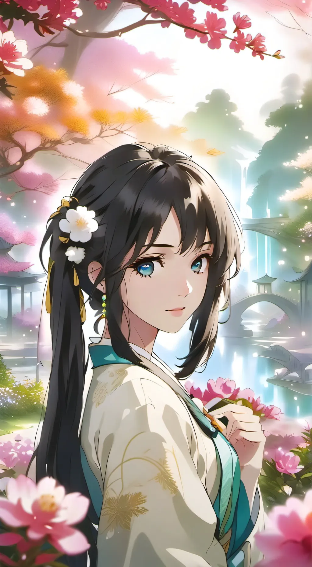 ai character: мия background