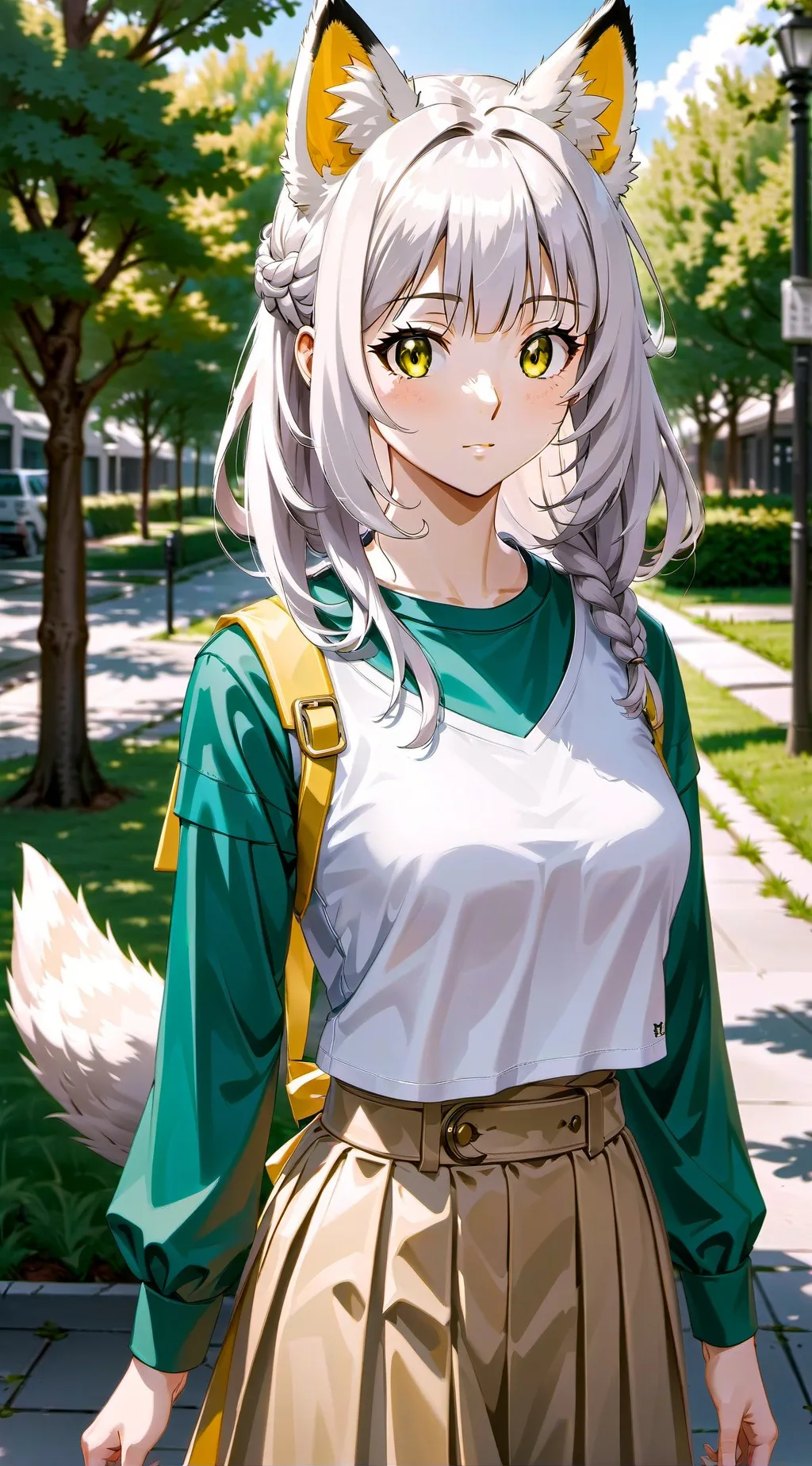 ai character: Hoshino  background