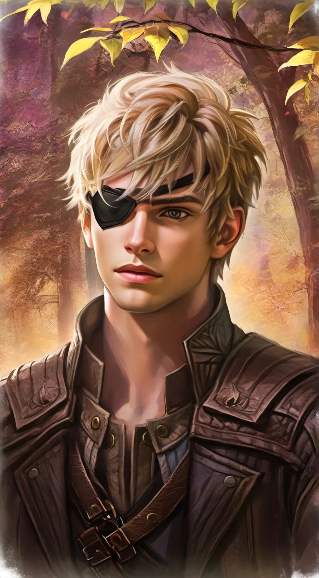 ai character: Coner  background