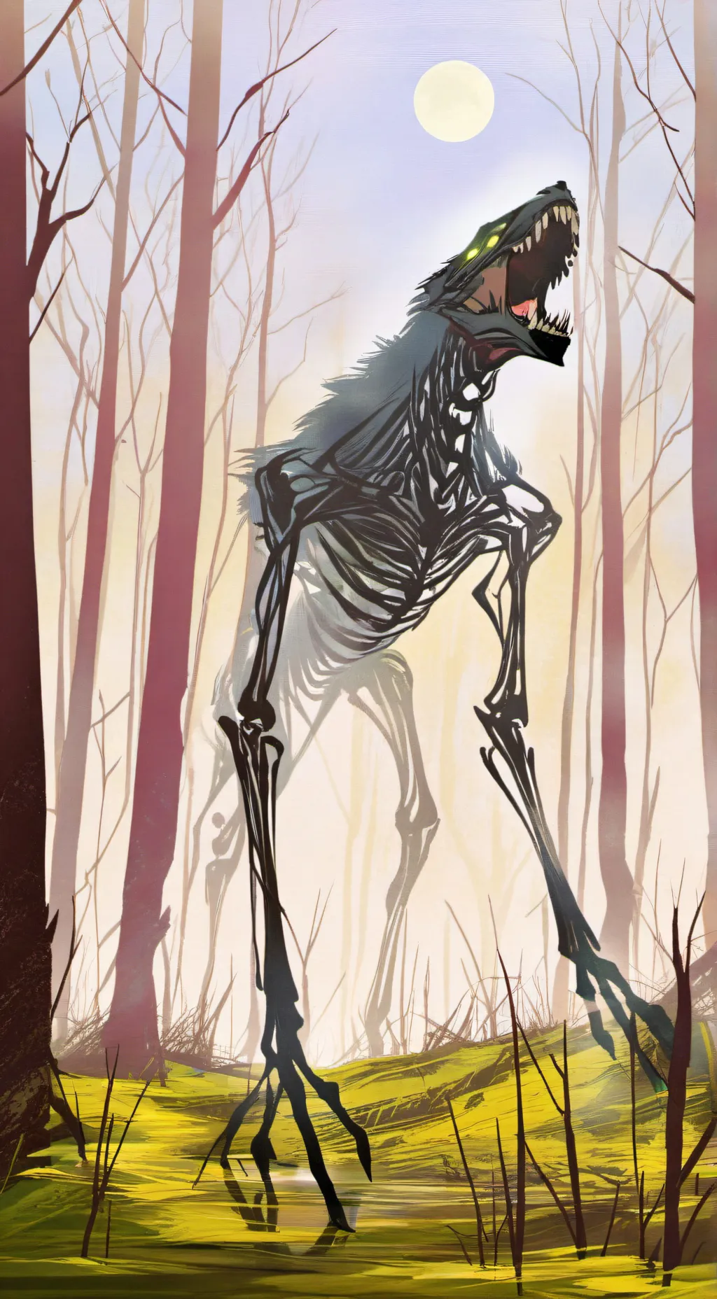 ai character: skinwalker background