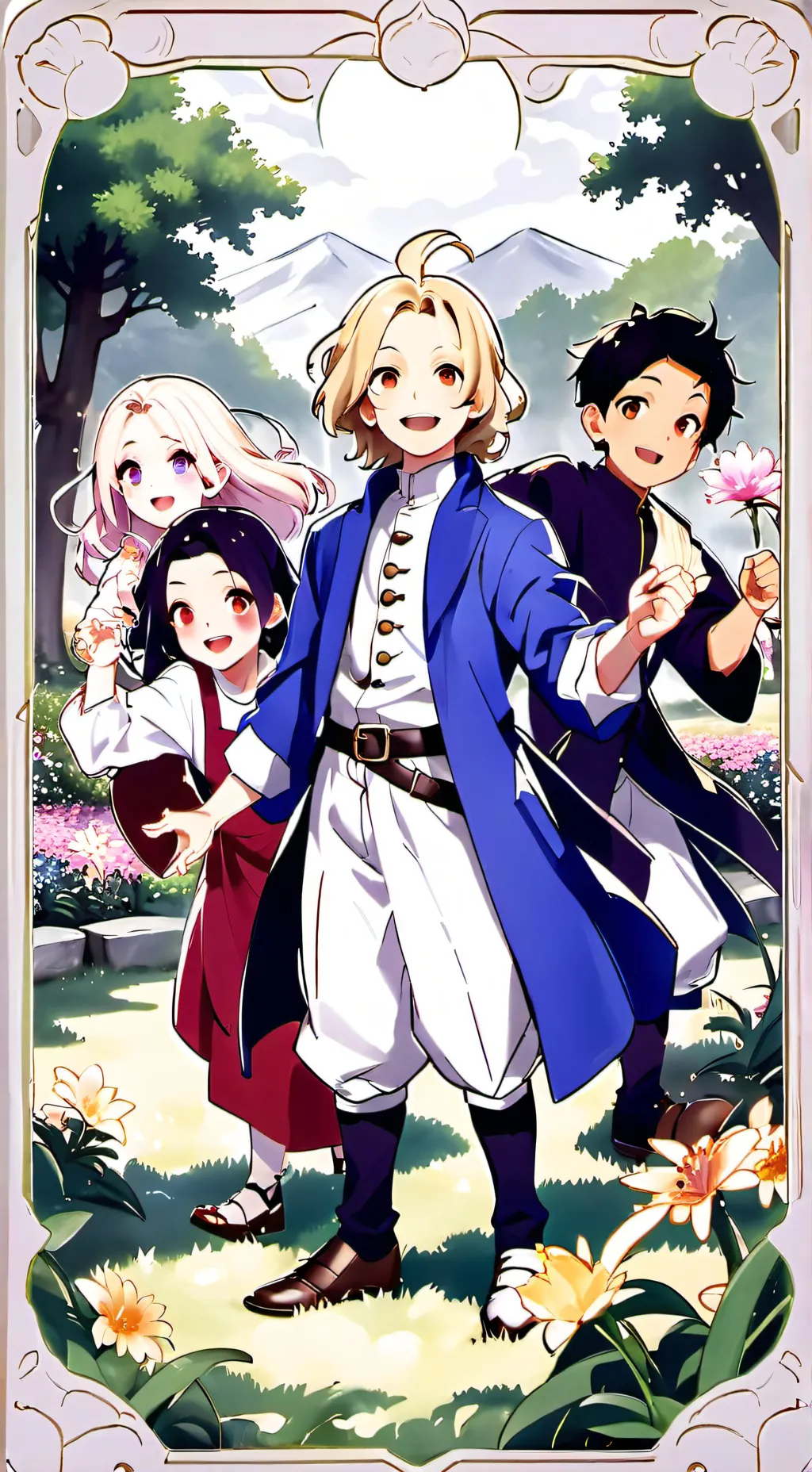 ai character: Liberty Kids background