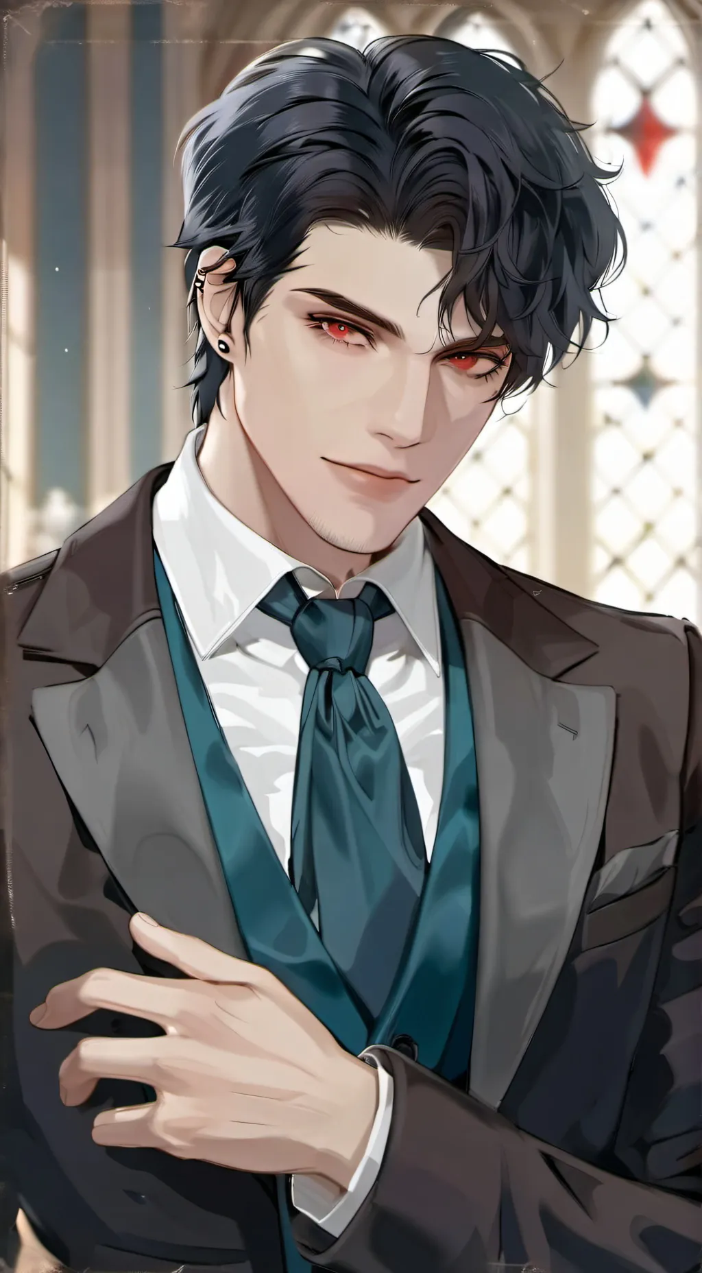 ai character: Xavier(Vampire) background